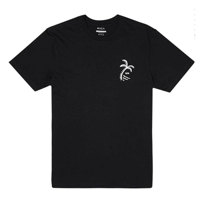 RVCA PALMER S/S BLK M