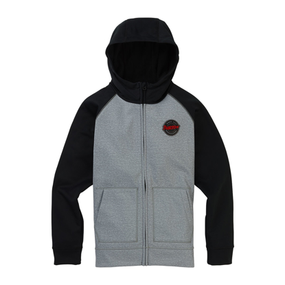 BURTON CROWN BND ZH KID GRAY HEATHER XL