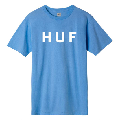 HUF ESSENTIALS BOX LOGO S/S OLYMPIAN BLUE M