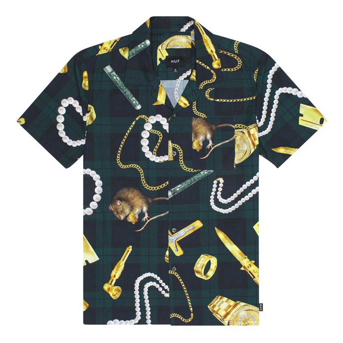 HUF TENDERLOIN S/S BLK L