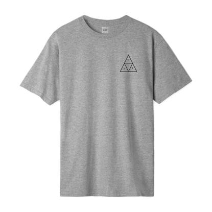 HUF ESSENTIALS TT S/S GREY HEATHER L