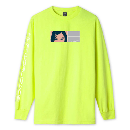 HUF WONDERLAND L/S HOT LIME S