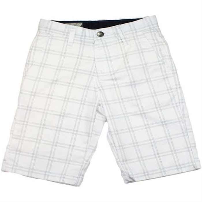 VOLCOM FRICKIN PLAID KID WHT 24