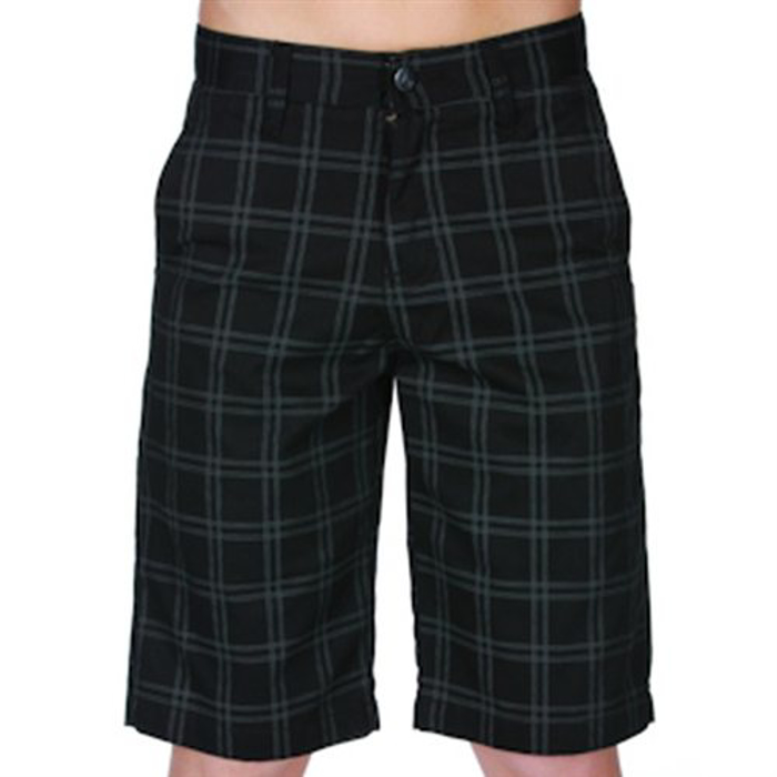 VOLCOM FRICKIN PLAID KID BLK 24
