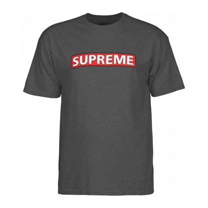 POWELL SUPREME S/S CHARCOAL HEATHER M