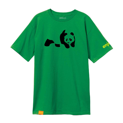 ENJOI PANDA PREMIUM S/S KELLY GREEN/YELLOW S