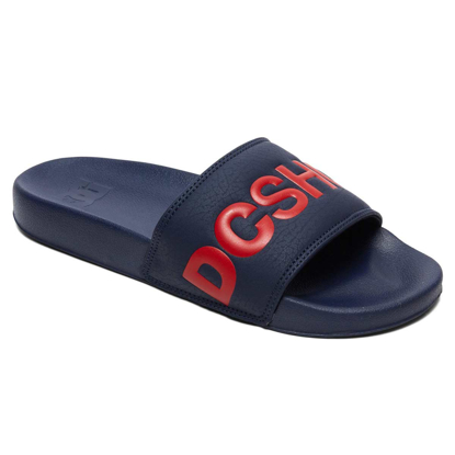 DC SLIDE NAVY/RED 10