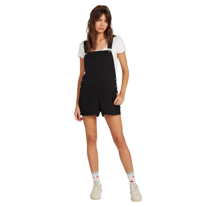 VOLCOM FROCHICKIE OVERALL W BLK XS