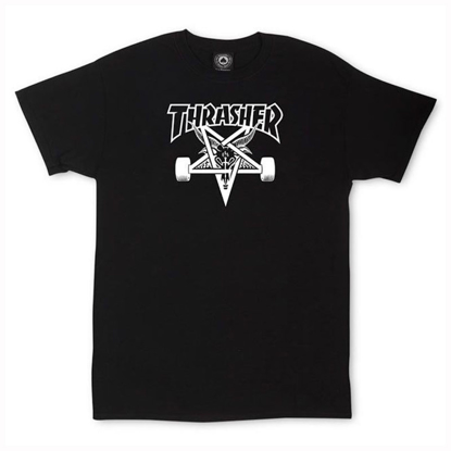 THRASHER MAGAZINE SK8GOAT T-SHIRT BLACK XL