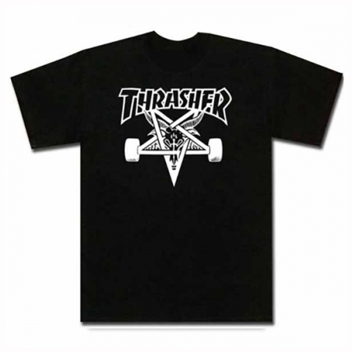 THRASHER MAGAZINE SK8GOAT T-SHIRT BLACK XL