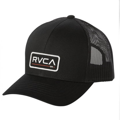 RVCA TICKET TRUCKER III BLACK BLACK UNI