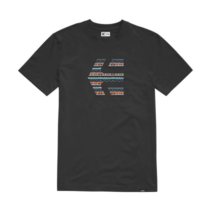ETNIES ICON PRINT TEE KID BLACK S
