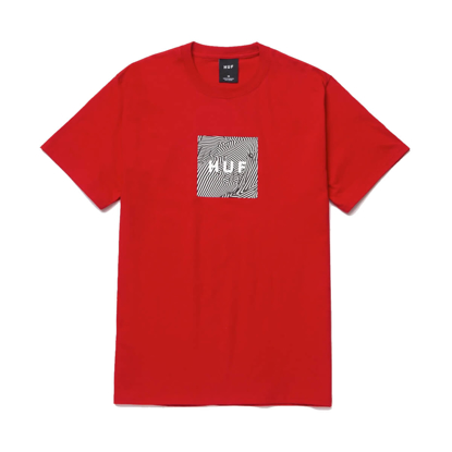 HUF FEELS S/S T-SHIRT RED M