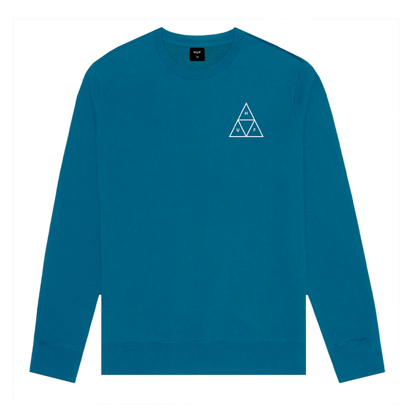 HUF ESSENTIALS TT CREW MARINA L