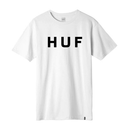 HUF ESSENTIALS OG LOGO S/S T-SHIRT WHITE M