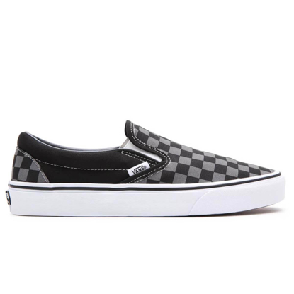 VANS CLASSIC SLIP-ON W BLK/PEWTER CH 8,5