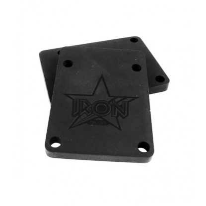 IRON TRUCKS RISER PAD BLACK PACK 6MM BLACK 6MM