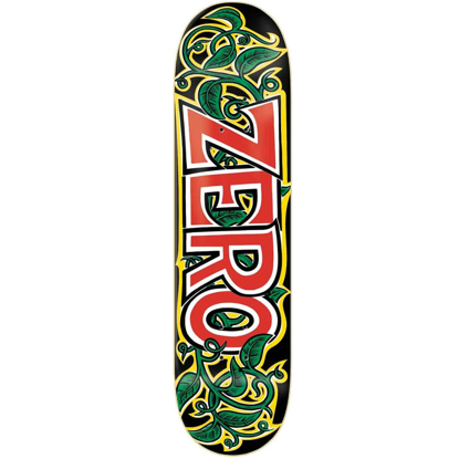 ZERO VINE 2 DYED VENEERS BLACK/RED/GREEN/WHT 8 DECK BLACK/RED/GREEN/WHT 8.0