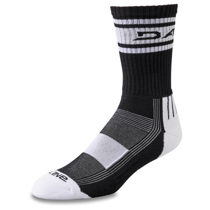 DAKINE STEP UP SOCK BLACK / WHITE S/M