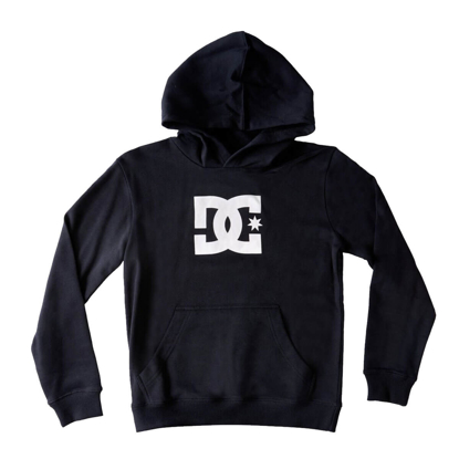 DC DC STAR HOODIE KID BLACK 10/S