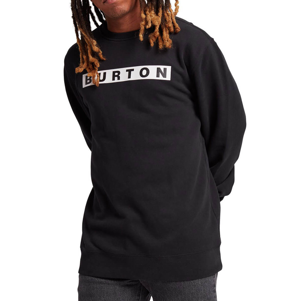 BURTON VAULT CREW TRUE BLACK L
