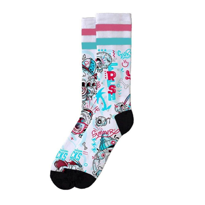 AMERICAN SOCKS FRESH MID HIGH MULTI L/XL