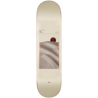 GLOBE G2 PARALLEL 8.0" DECK OFF-WHITE FOIL/HORIZON 8.0"