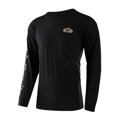 TROY LEE DESIGNS PISTONBONE LS TEE BLACK S