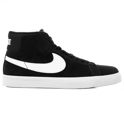 NIKE SB ZOOM BLAZER MID BLACK/WHITE-WHITE-WHITE 9