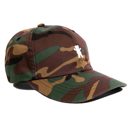 GRIZZLY GRIPTAPE OG BEAR DAD HAT CAMO UNI