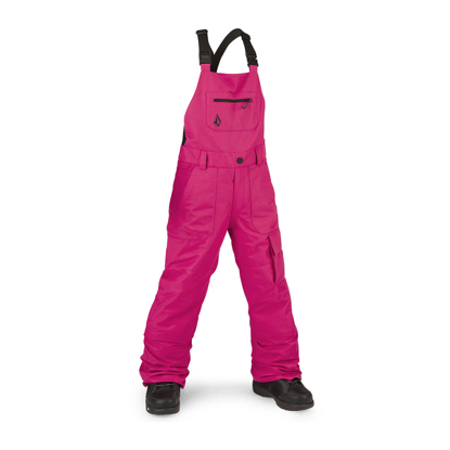 VOLCOM BARKLEY BIB OVERALL KID MAGENTA L