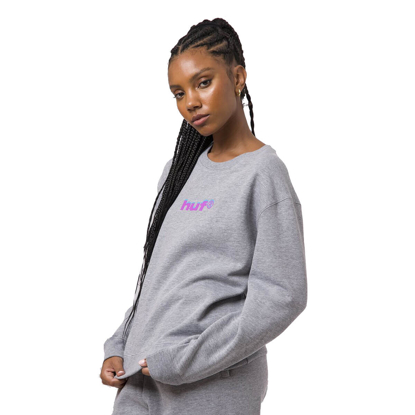 HUF UNSUNG CREW GREY HEATHER S