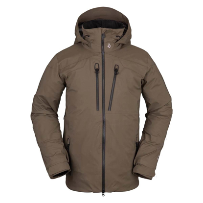 VOLCOM GUCH STRETCH GORE DARK TEAK L