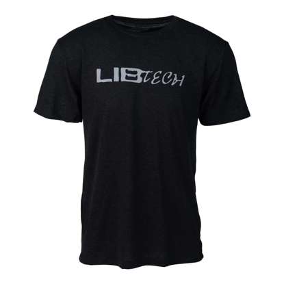 LIB TECH LIB LOGO ECO TEE BLACK XL