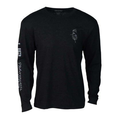 LIB TECH LIB RETRO ECO LS TEE BLACK L