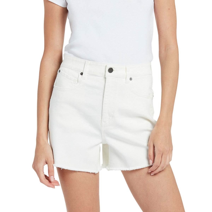 VOLCOM STN STEP HIRISE SHRT W STAR WHITE 28