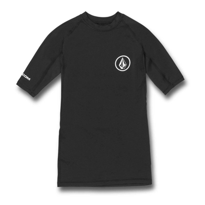 VOLCOM LIDO SOLID SS BLACK L