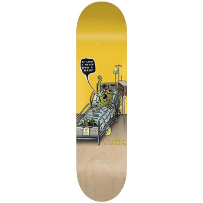 TOY MACHINE TEMPLETON MASK DECK 8.25" 8.25"