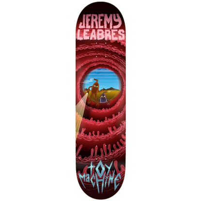 TOY MACHINE LEABRES CAVE SECT DECK 8.5" 8.5"