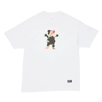 GRIZZLY GRIPTAPE HONOLULU S/S T-SHIRT WHITE M
