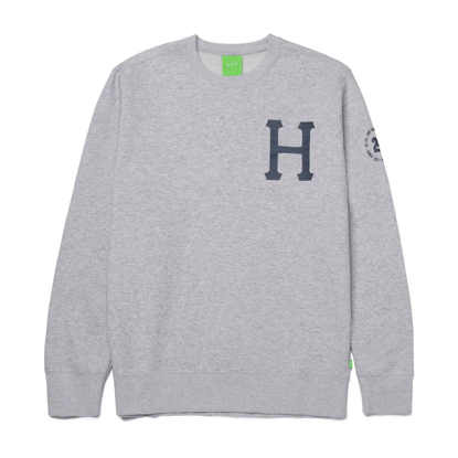 HUF FOREVER CREW PULLOVER ATHLETIC HEATHER M