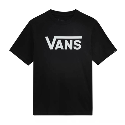 VANS VANS CLASSIC BOYS T-SHIRT BLACK/WHITE L