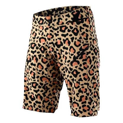 TROY LEE DESIGNS WMNS LILIUM SHORT NO LINER LEOPARD BRONZE M