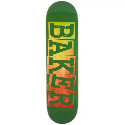 BAKER KADER RIBBON GREEN RAINBOW 8.125" DECK 8.125"