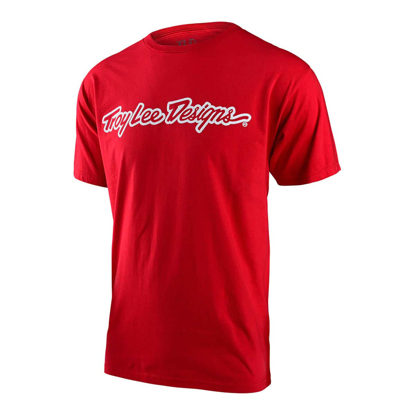 TROY LEE DESIGNS SIGNATURE  T-SHIRT RED M