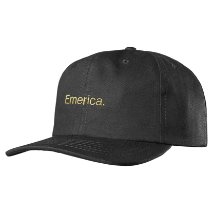 EMERICA PURE GOLD DAD HAT BLACK UNI