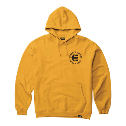 ETNIES SINCE 1986 PULLOVER HOODIE GOLD S