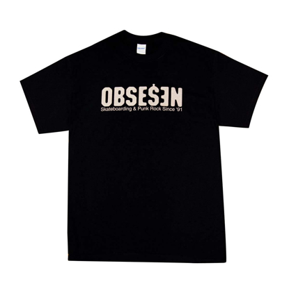 OBSESSION OBSESEN T-SHIRT BLK XL