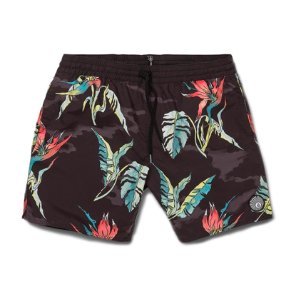 VOLCOM BEACH BUNCH TRUNK 17 BLACK XS