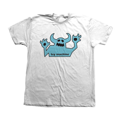 TOY MACHINE OG MONSTER YOUTH T-SHIRT WHITE YL